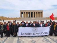 İzmir Barosu Ata'nın Huzurunda