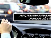 Araç Alımında Uygulanan ÖTV Oranları Değişti