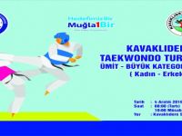 Kavaklıdere Taekwondo Turnuvası’na 14 Kulüp Katılacak