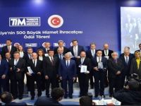 Türkiye'nin 500 Büyük Hizmet İhracatçısı Ödül Töreni Gerçekleştirildi