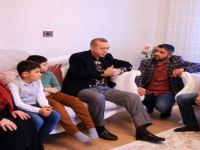 Erdoğan, 15 Temmuz Gazisi Mehmet Yaman'ın Ailesini Ziyaret Etti