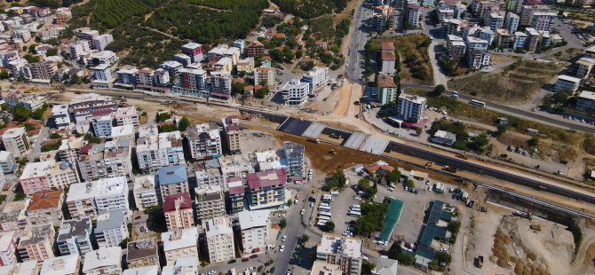 Katlı Kavşak Projesinde Çalışmalar Sürüyor